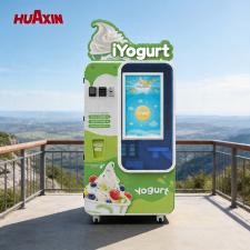 Smart Automated Soft Serve Ice Cream Vending Machine - Quiosco de autoservicio de alto ROI para negocios
